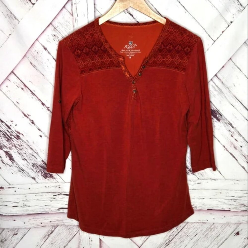 Kuhl Rustic Orange Top